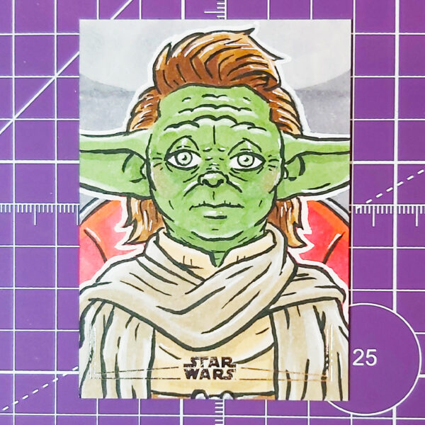 Yaddle sketch card