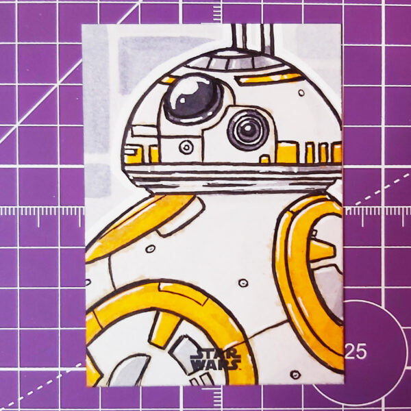 BB-8 sketch card
