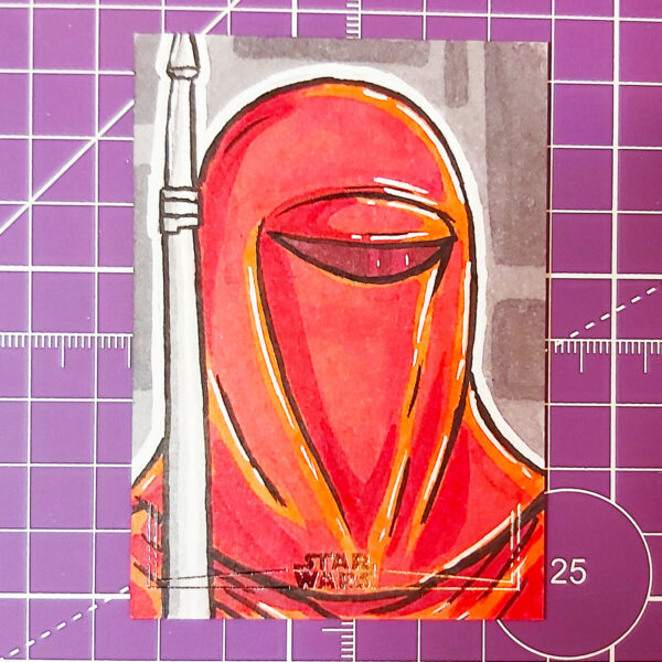 Imperial Royal Guard sketch card