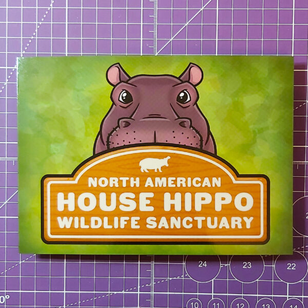 Rob Demers Art - House Hippo Wildlife Sanctuary Art Prints